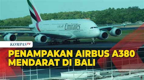 Pesawat A380 Mendarat di Bali